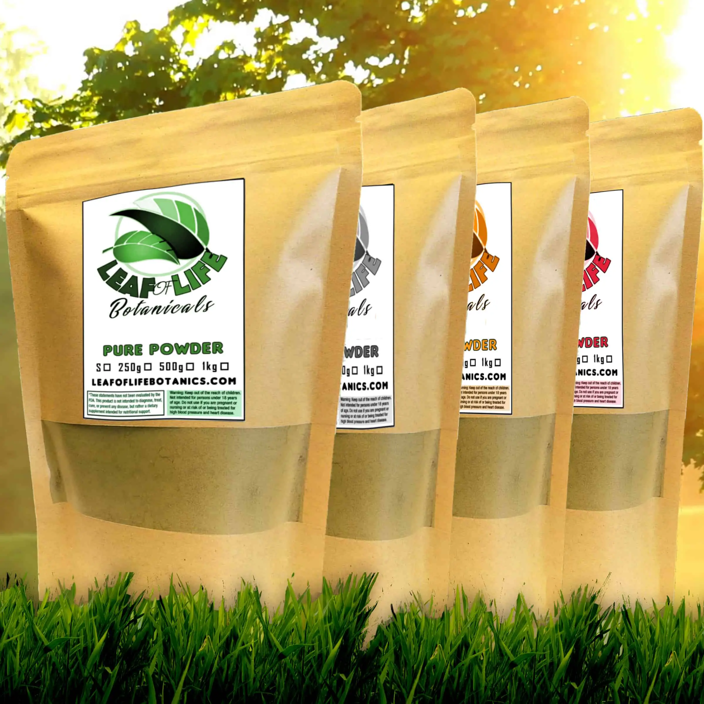 1 Full Kilo Kratom 4 Way Split